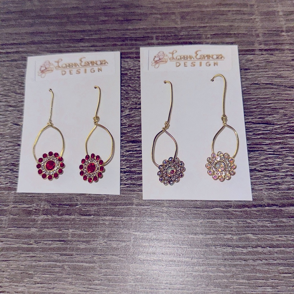 Handmade earrings two pair